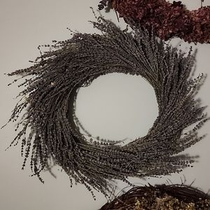Dried lavender wreath